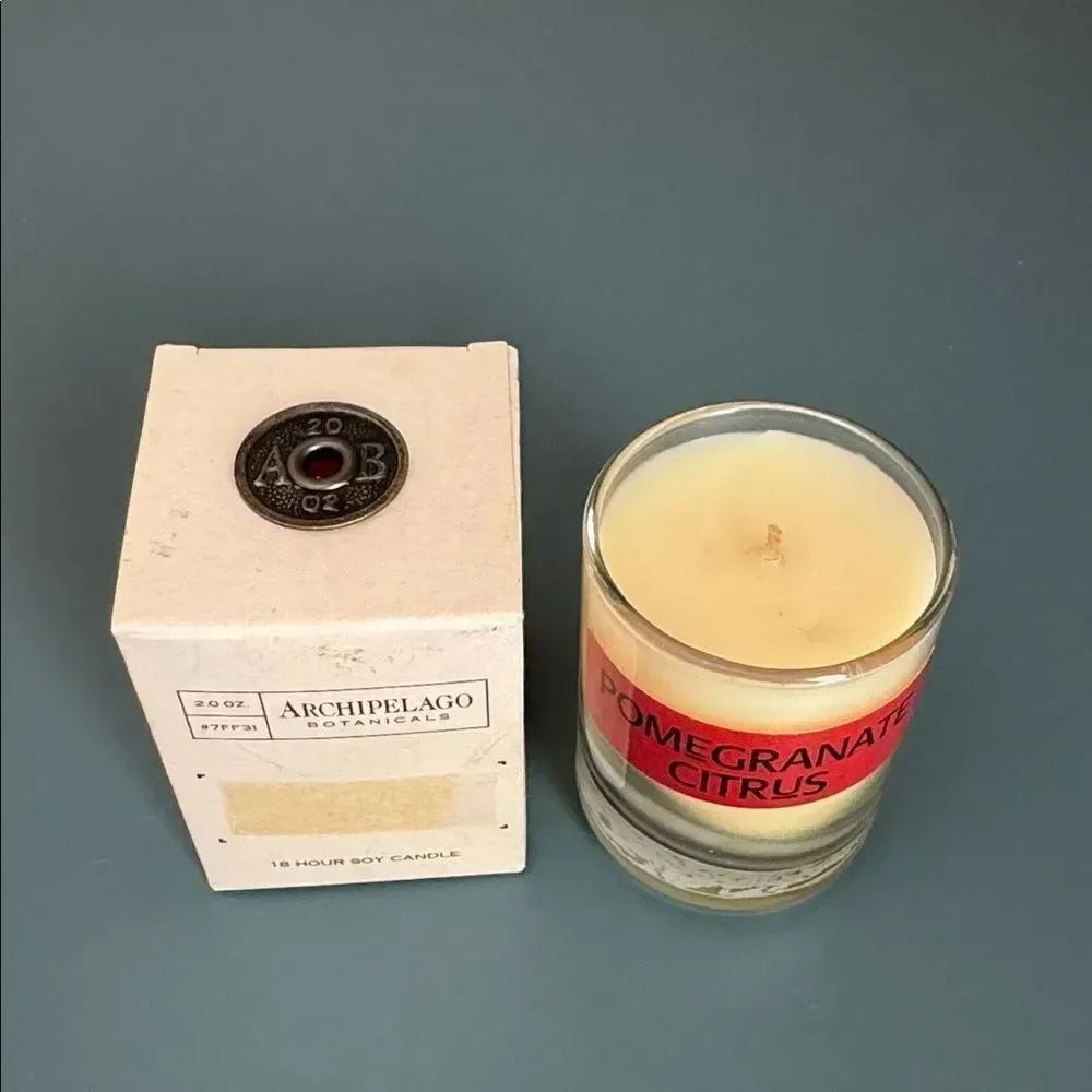 ARCHIPELAGO BOTANICALS 2002 Discontinued Pomegranate Citrus 2.0 oz *NEW*